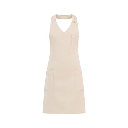 GREMBIULE CEFALONIA C/PETTORINA BEIGE