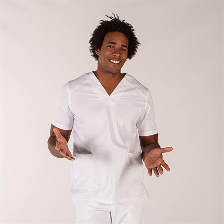 CASACCA MEDICALE UOMO DENIS GARY'S BIANCO