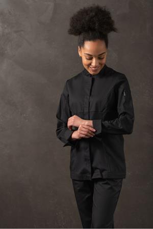 GIACCA CUCINA DONNA IMPULSE NERO BRAGARD