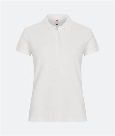 CLIQUE BASIC POLO LADY BIANCO AVORIO 01