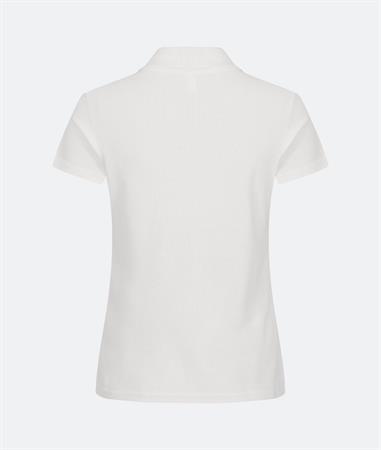 CLIQUE BASIC POLO LADY BIANCO AVORIO 01