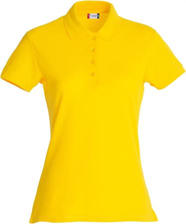 CLIQUE BASIC POLO LADY GIALLO LIMONE 10