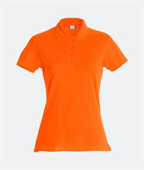 CLIQUE BASIC POLO LADY ARANCIO 18