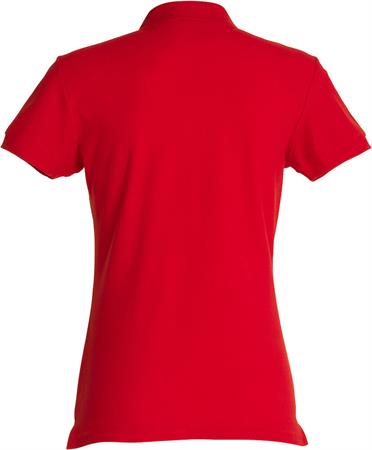 CLIQUE BASIC POLO LADY ROSSO 35