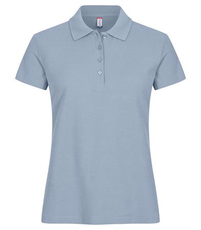 CLIQUE BASIC POLO LADY AZZURRO PASTELLO 570
