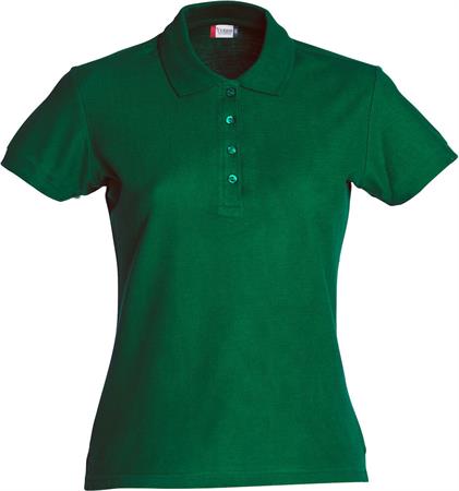 CLIQUE BASIC POLO LADY VERDE BOTTIGLIA 68