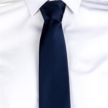 CRAVATTA SENZA NODO BLU NAVY GARY'S