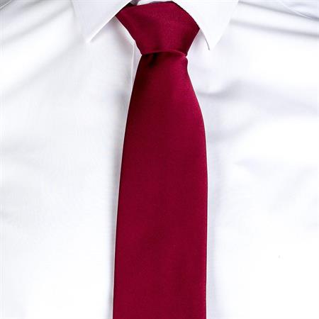 CRAVATTA SENZA NODO BORDEAUX GARY'S