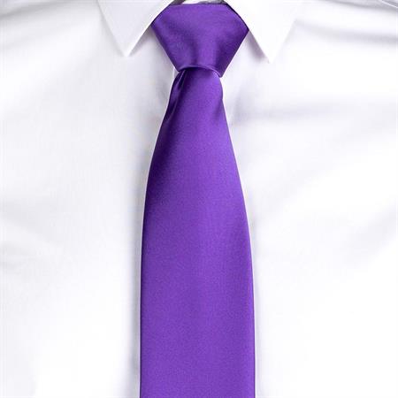 CRAVATTA SENZA NODO VIOLA GARY'S