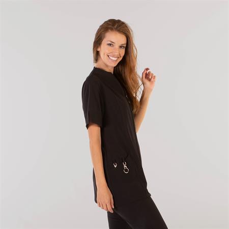 CASACCA DONNA CERNIERA YANIRA NERO GARY'S