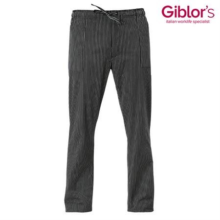 PANTALONE GESSATO CUOCO ENRICO NERO