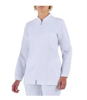 CASACCA ALICE ANTIBATTERICO MANICA LUNGA BIANCO