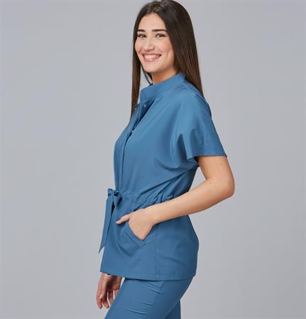CAMICETTA DONNA MAGNOLIA BLU AVIO