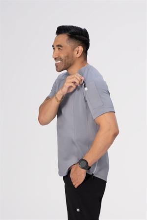 T-SHIRT CUCINA ARYES CHEF WORKS GRIGIO CHIARO