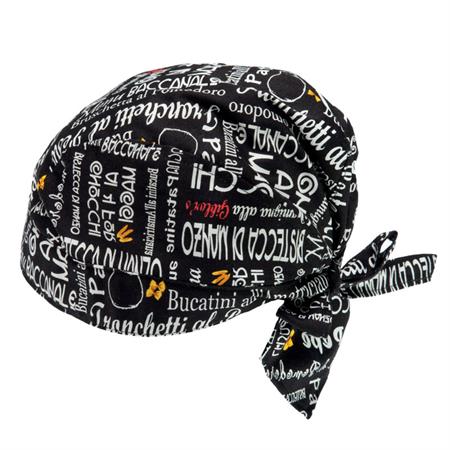 BANDANA MARTE FANTASIA M MENU NERO